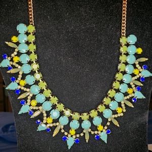 Kent & King 'Drama' Crystal Bib Necklace